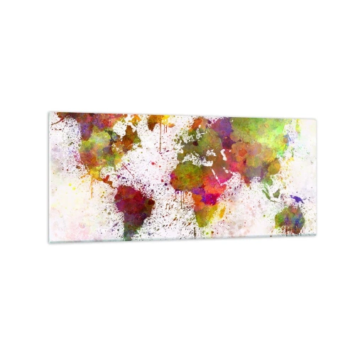 Obraz na skle - Prišlo to nejako samo - 120x50 cm