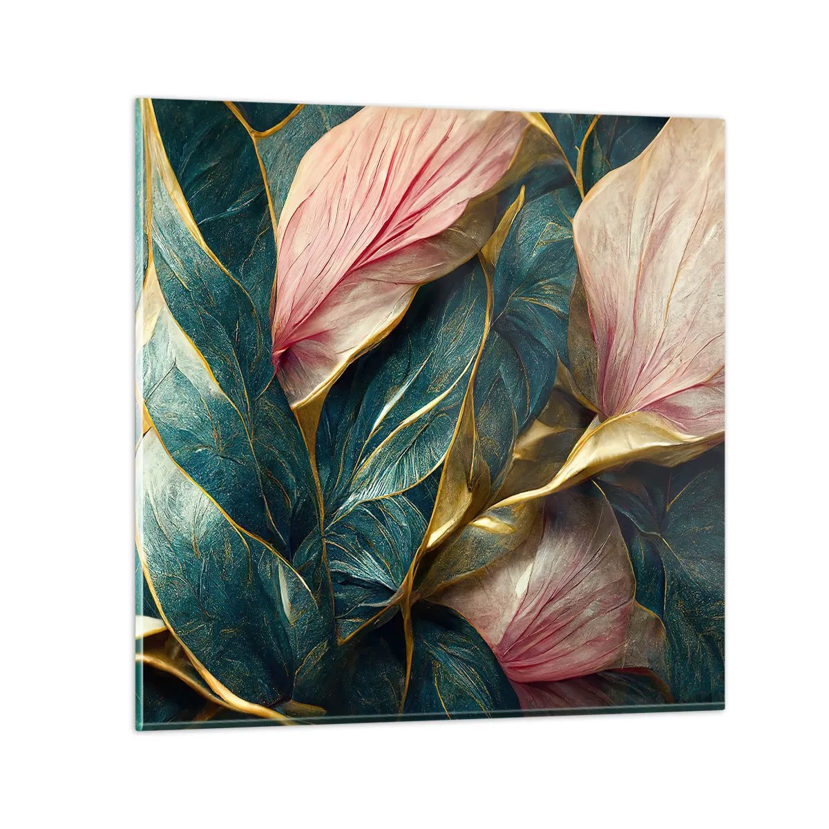 Obraz na skle - Prirodzená elegancia a štýl - 70x70 cm