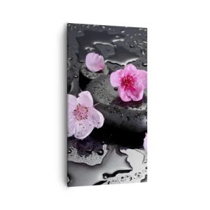 Obraz na plátne - A kameň spadol zo srdca - 55x100 cm