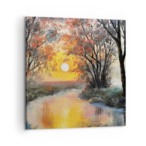 Obraz na plátne - Jesenný nádych - 60x60 cm