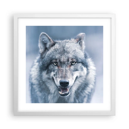 Plagát v bielom ráme - Prijmete túto výzvu? - 40x40 cm