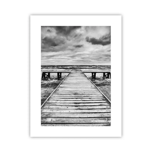 Plagát - Čakám na vietor, čo rozfúka… - 30x40 cm