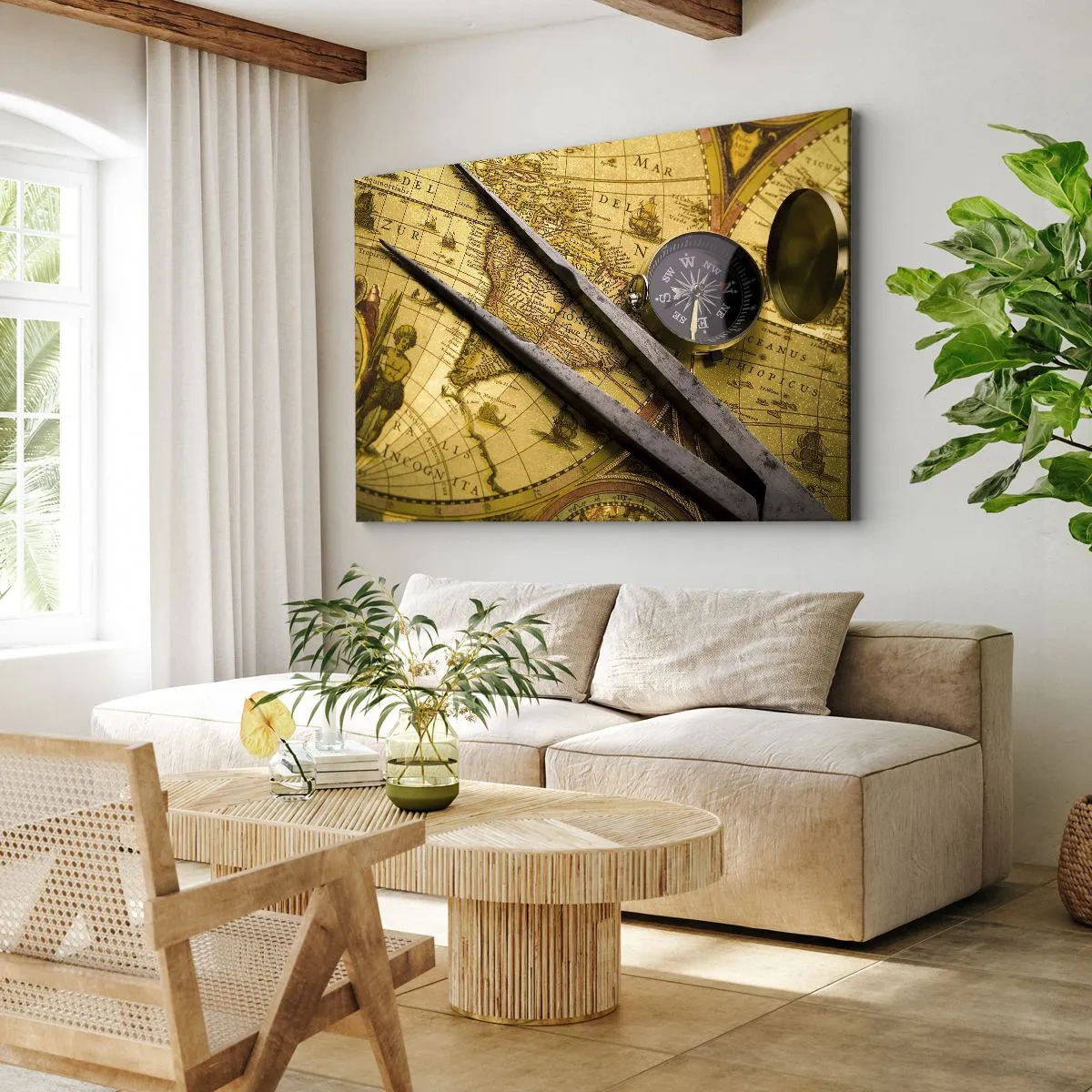 Obraz na plátne - Kde sú tie poklady? - 120x80 cm