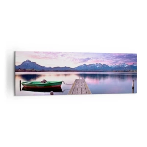 Obraz na plátne - Priateľské ticho - 160x50 cm