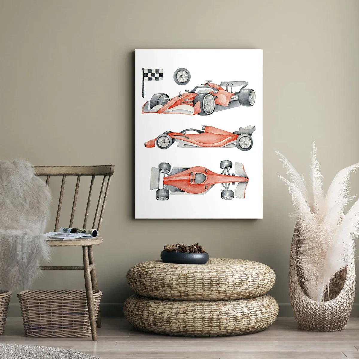 Obraz na plátne - Dobehnúť sen - 50x70 cm