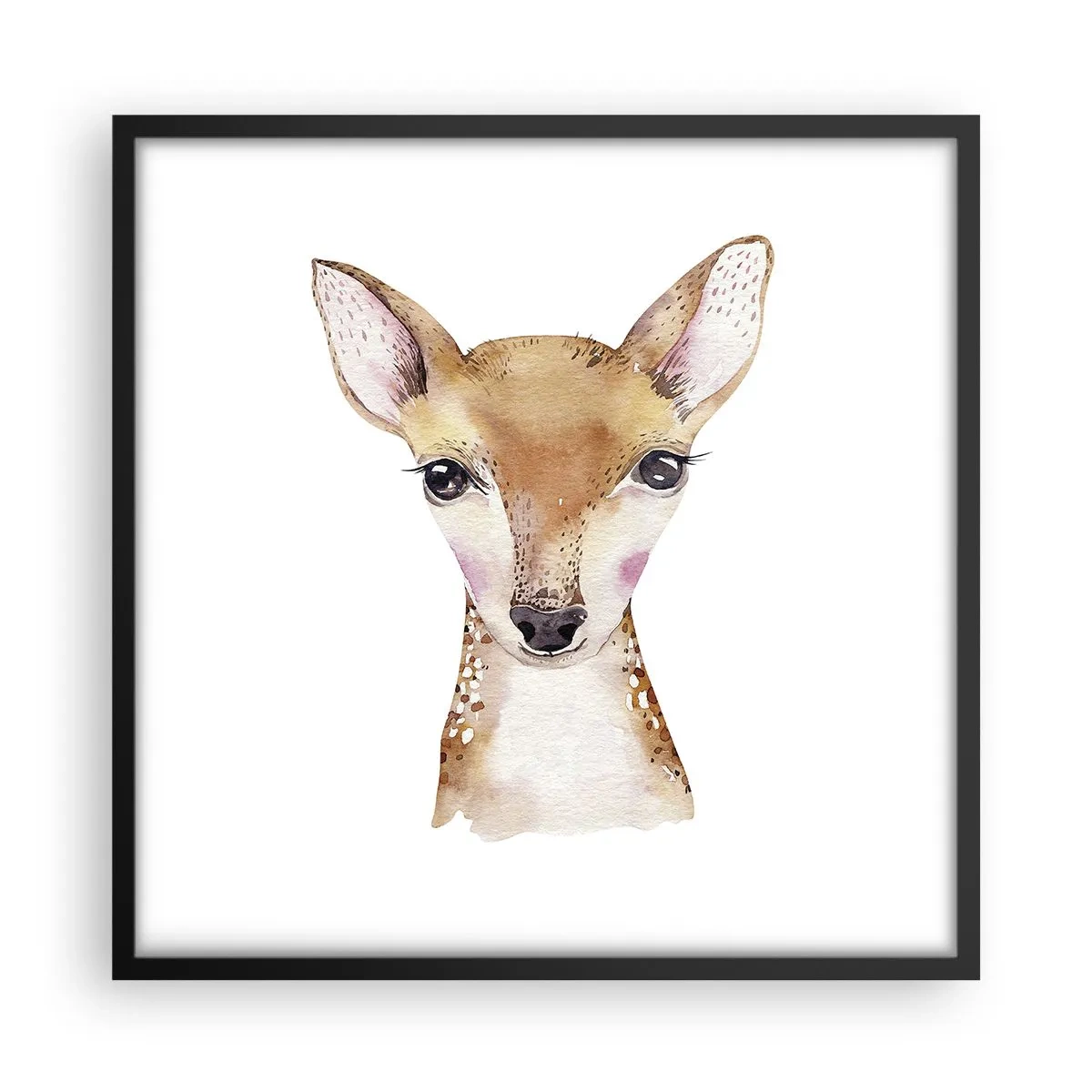 Plagát v čiernom ráme - Povaha nevinnosti - 50x50 cm