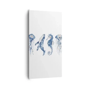 Obraz na plátne - Morská divočina - 65x120 cm