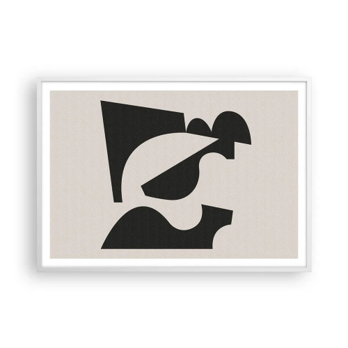 Plagát v bielom ráme - Na samostatné ukladanie - 100x70 cm