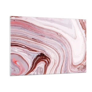 Obraz na skle - Rovno, potom vpravo dole - 120x80 cm