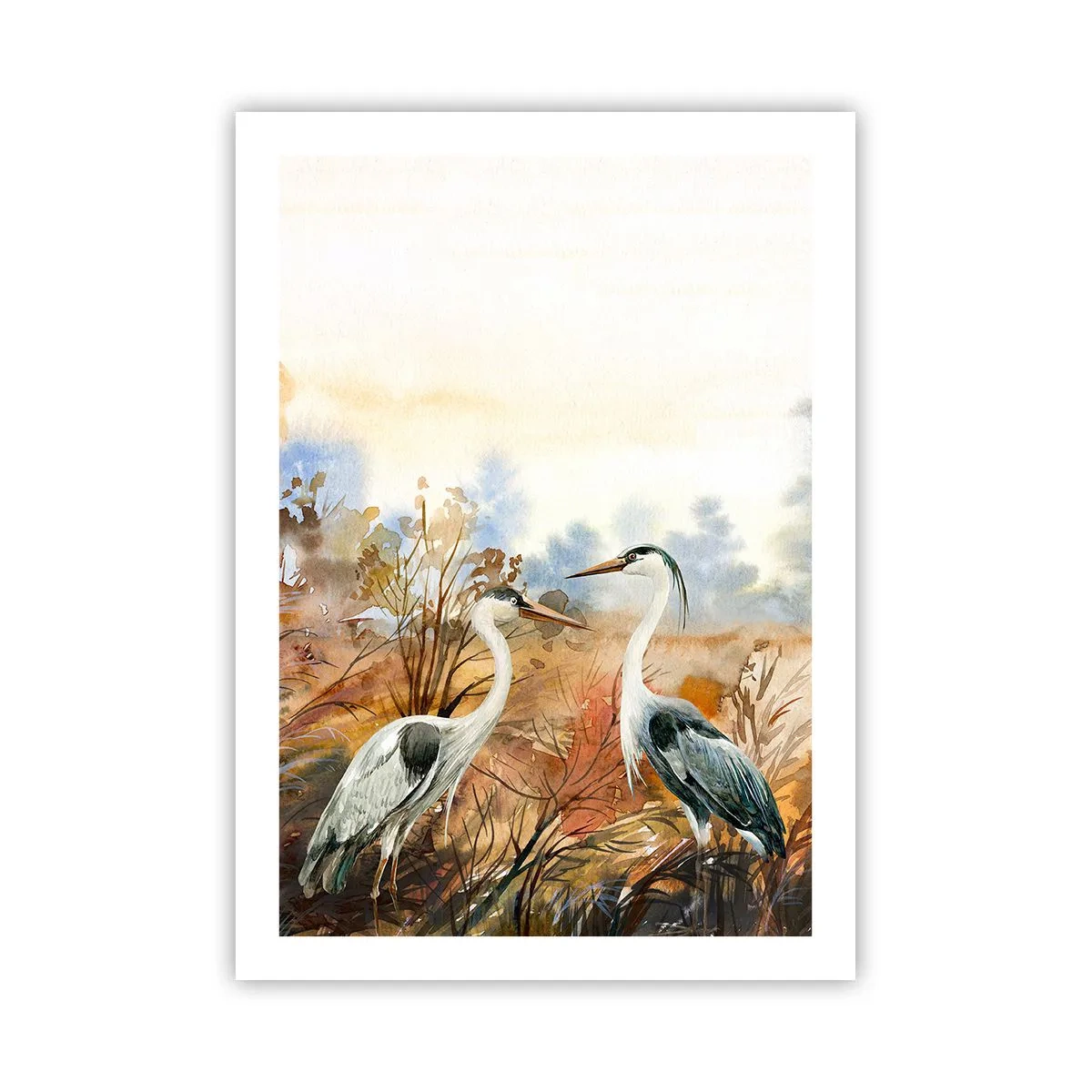 Plagát - Kam na jeseň? - 50x70 cm
