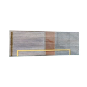 Obraz na skle - Jednoducho a v kľude - 160x50 cm