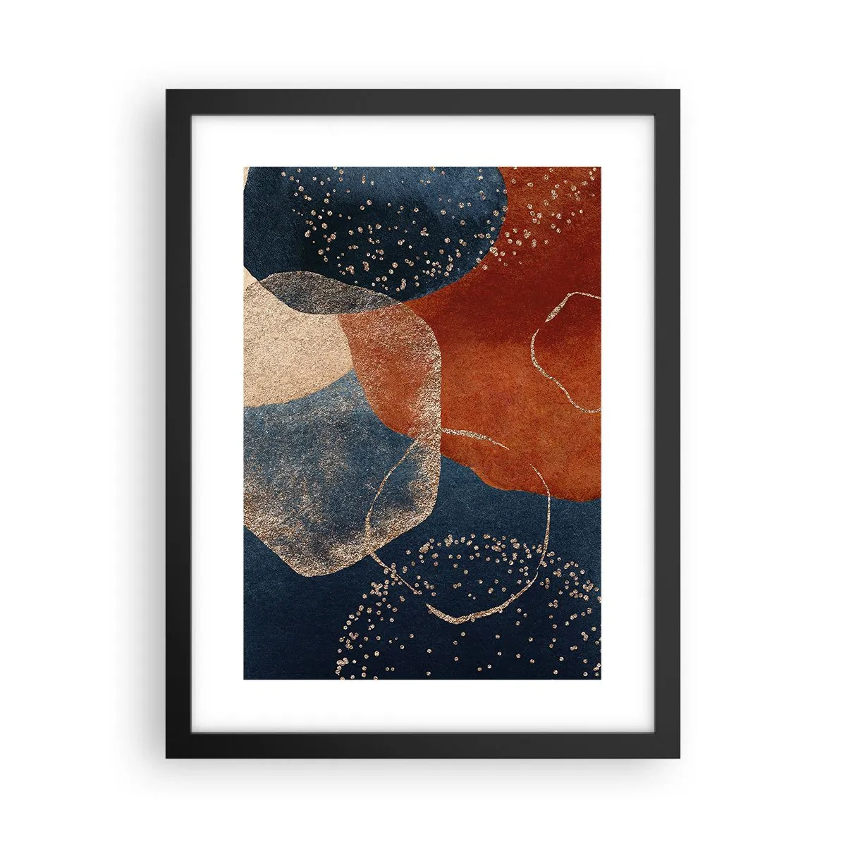 Plagát v čiernom ráme - Ľahkosť bytia - 30x40 cm