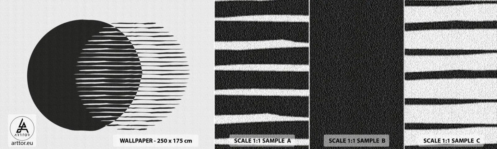 Vzorka Fototapeta Standard Eco - Jeho alter ego - slnko, Kolesá, Boho - 100x30 cm