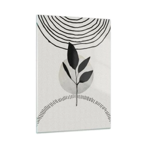 Obraz na skle - Kompozícia: rituály prírody - 50x70 cm