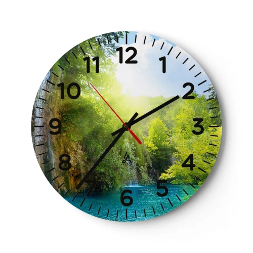 Nástenné hodiny - To musí byť Eden - 30x30 cm