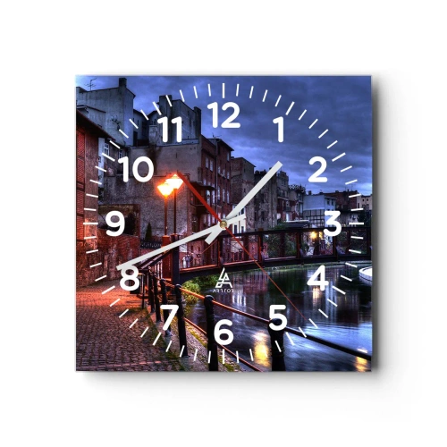 Nástenné hodiny - Takú Bydgoszcz si nepoznal - 40x40 cm