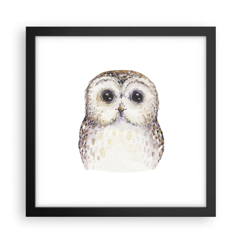 Plagát v čiernom ráme - Pozri sa mi do očí - 30x30 cm