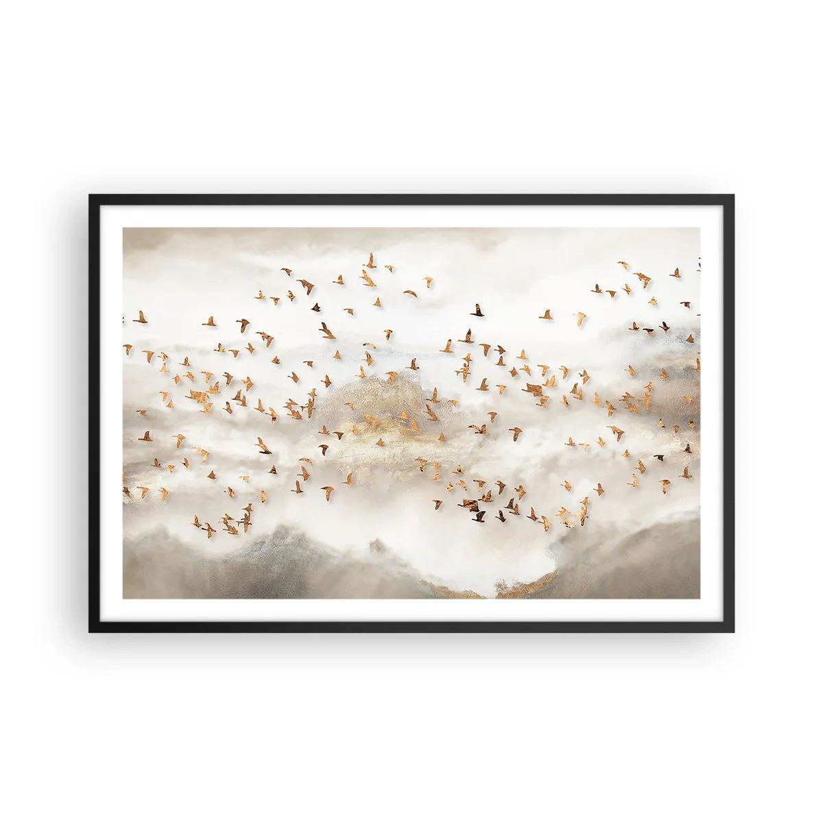 Plagát v čiernom ráme - Už je čas... - 91x61 cm