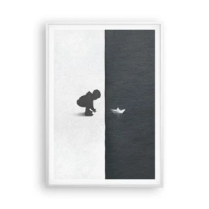 Plagát v bielom ráme - Veľká výprava - 70x100 cm