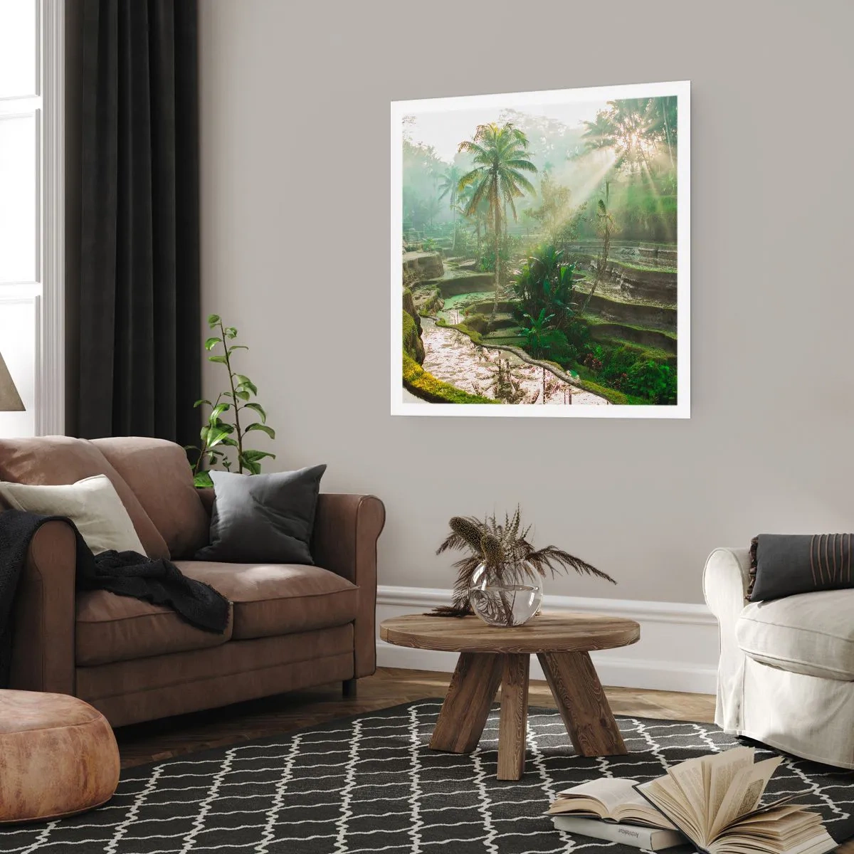 Plagát - Vyrastať na slnku - 60x60 cm