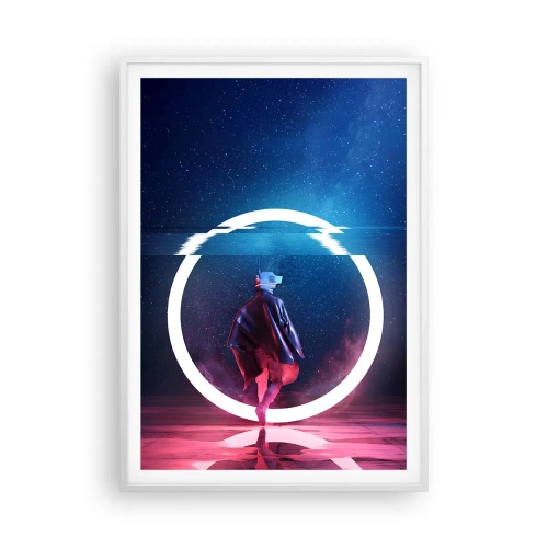 Plagát v bielom ráme - Medzi svetmi - 70x100 cm