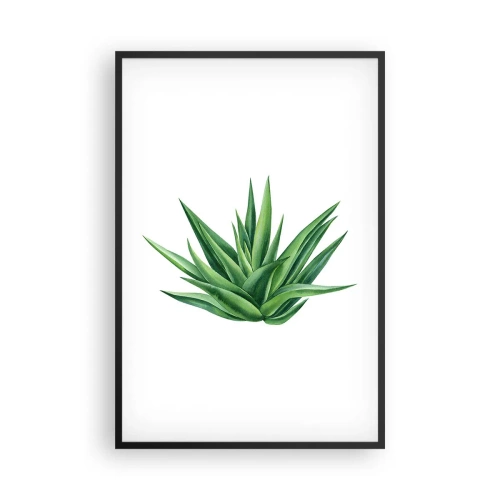 Plagát v čiernom ráme - Zelená – sila – život - 61x91 cm