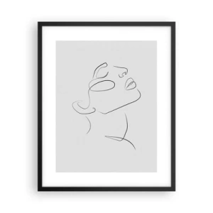 Plagát v čiernom ráme - Meandre sna - 40x50 cm