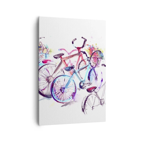 Obraz na plátne - Zjazd Antimoto klubu - 70x100 cm