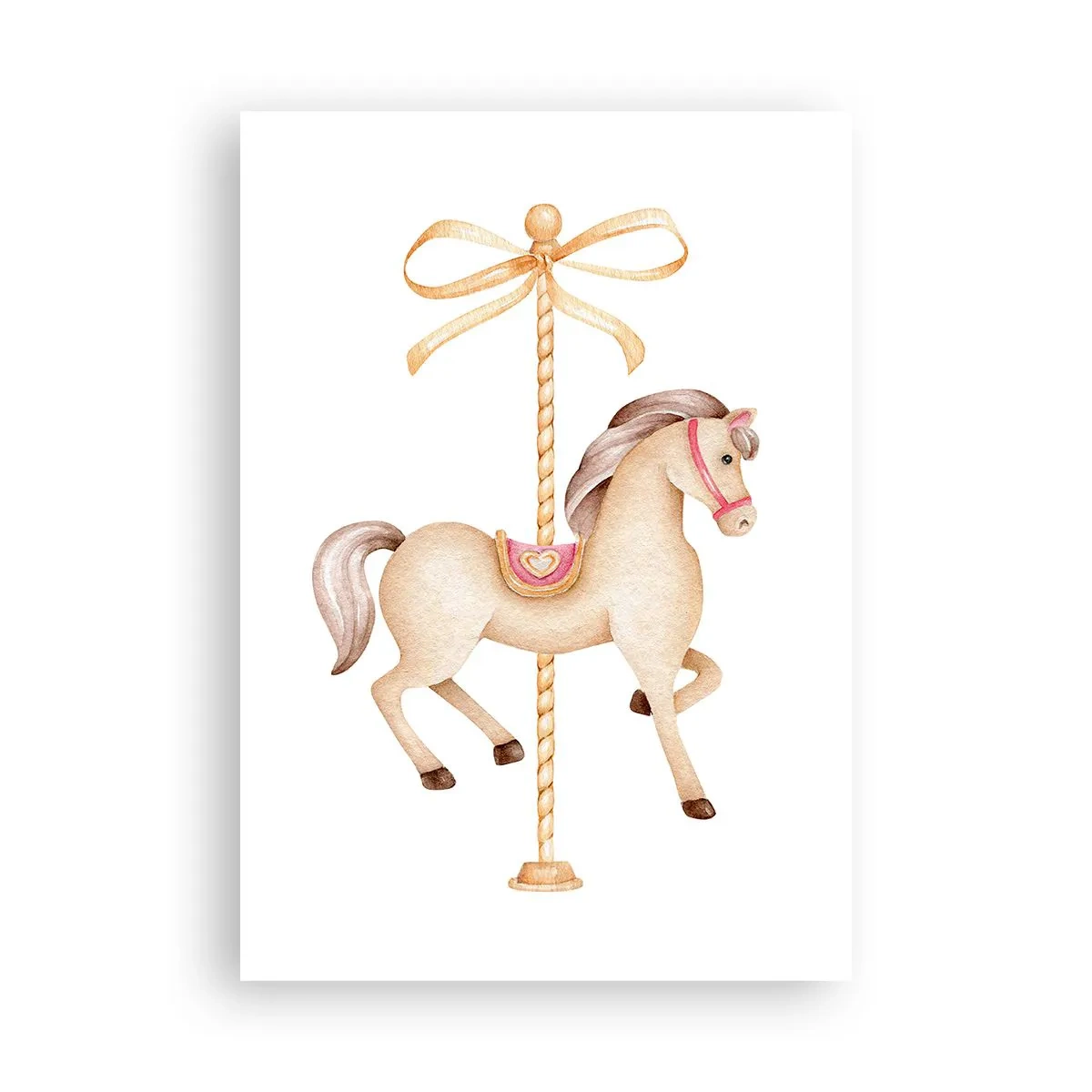 Plagát - Elegantným klusom - 70x100 cm