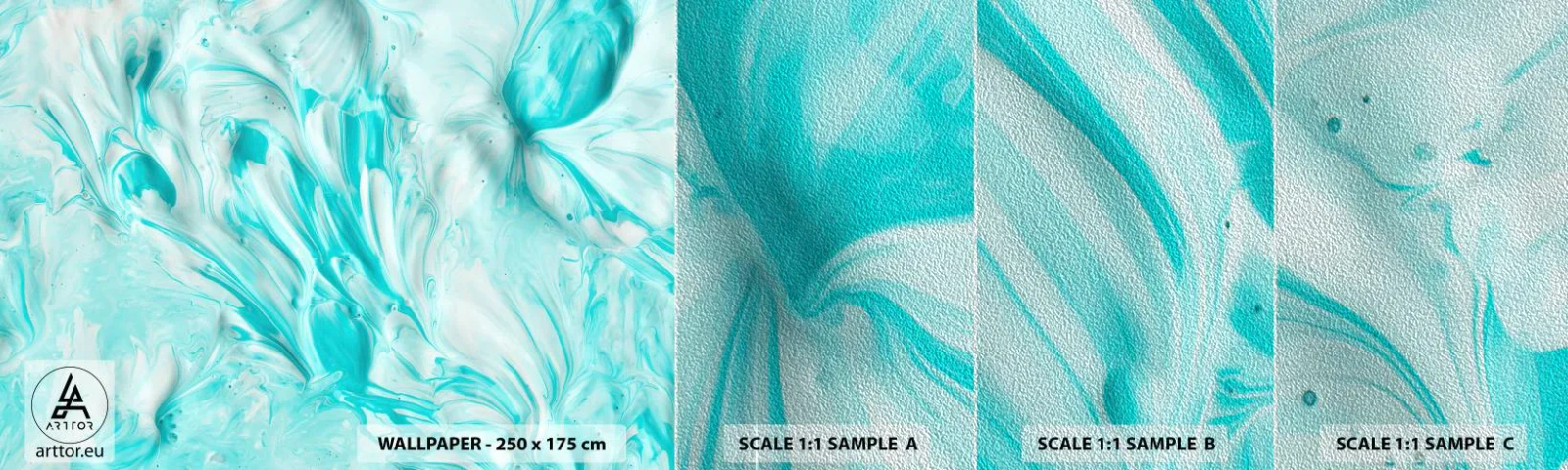 Vzorka fototapety Premium Sand - Navždy spolu - Abstrakcia, Kus, Boho - 100x30 cm