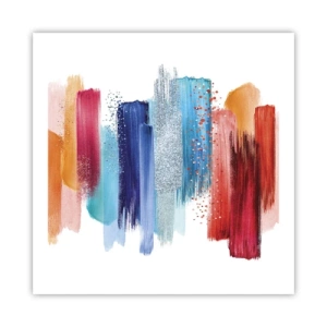 Plagát - Hore a dole - 60x60 cm