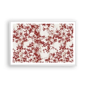 Plagát v bielom ráme - Staré kaliko - 91x61 cm