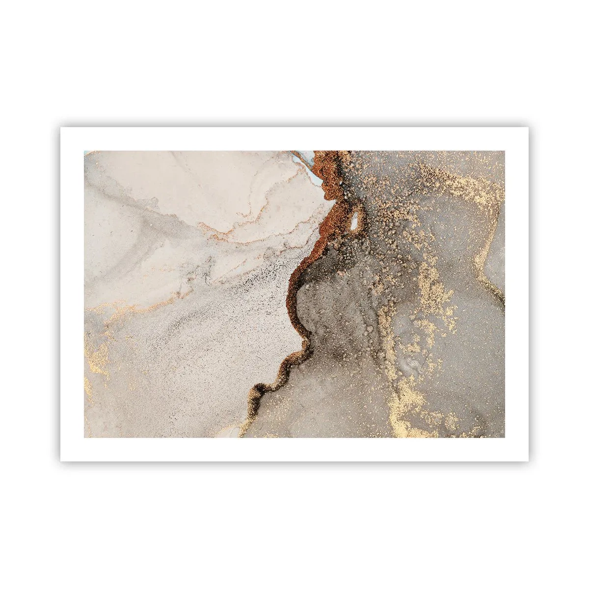 Plagát - Na hranici farieb - 70x50 cm