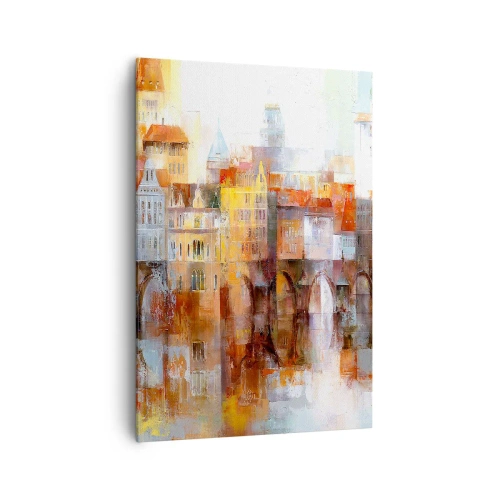Obraz na plátne - Pod mostom je tiež krásne - 70x100 cm