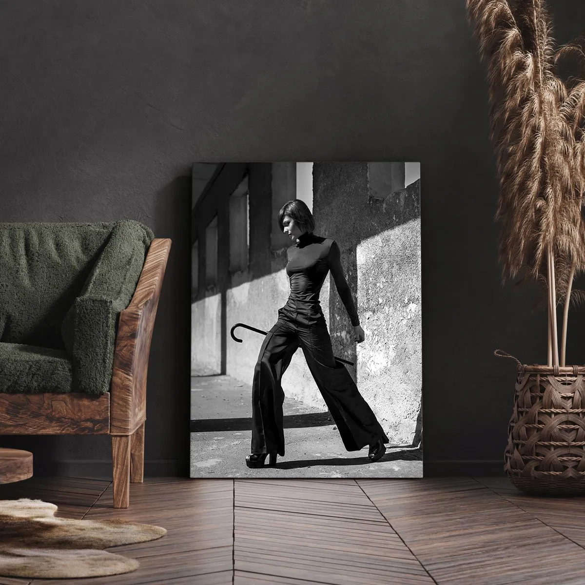 Obraz na plátne - Mestská elegancia - 45x80 cm