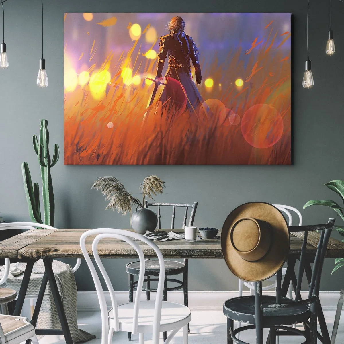Obraz na plátne - Bludný rytier - 100x70 cm