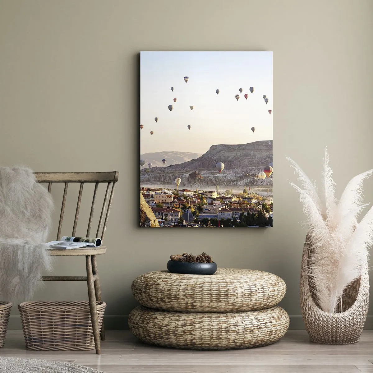 Obraz na plátne - Ako lode na oblohe - 50x70 cm
