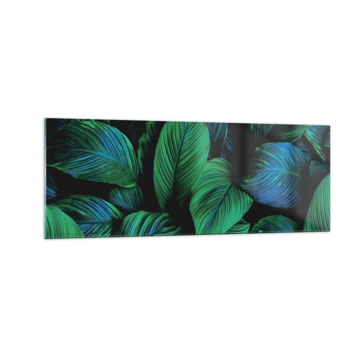 Obraz na skle - V zelenom dave - 140x50 cm