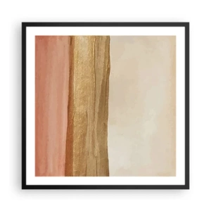 Plagát v čiernom ráme - Vertikálna kompozícia - 60x60 cm