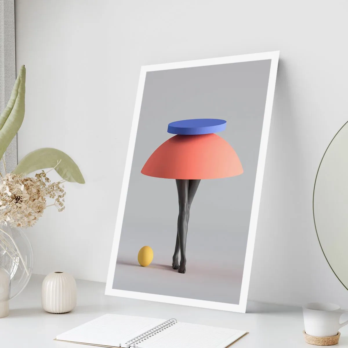 Plagát - Surrealistická kompozícia - 70x100 cm