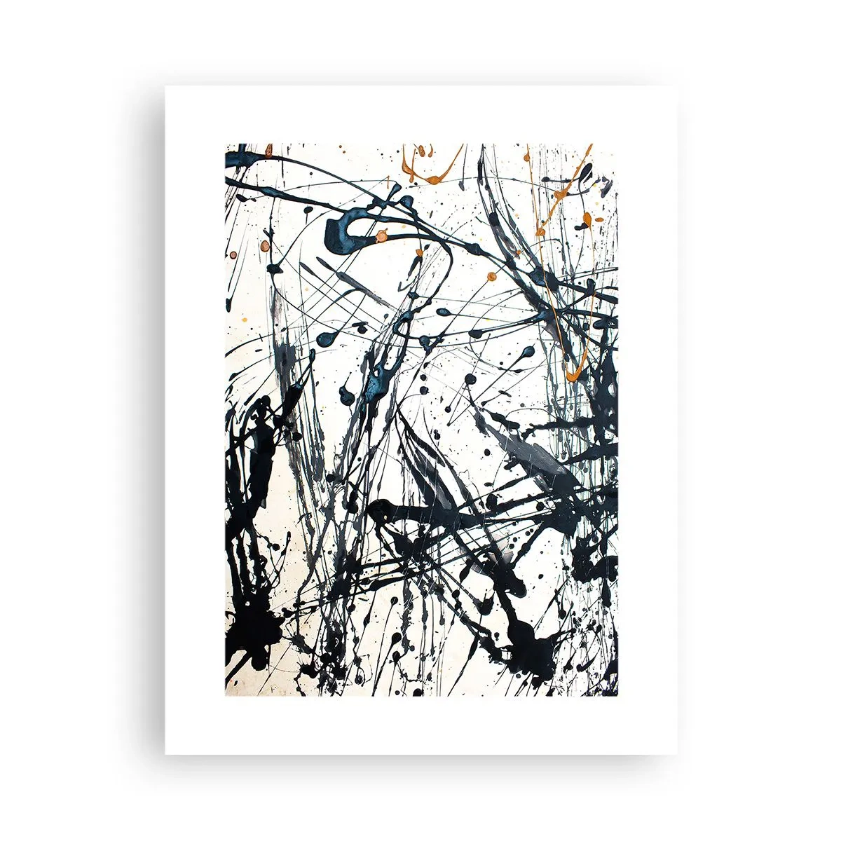 Plagát - Expresionistická abstrakcia - 30x40 cm