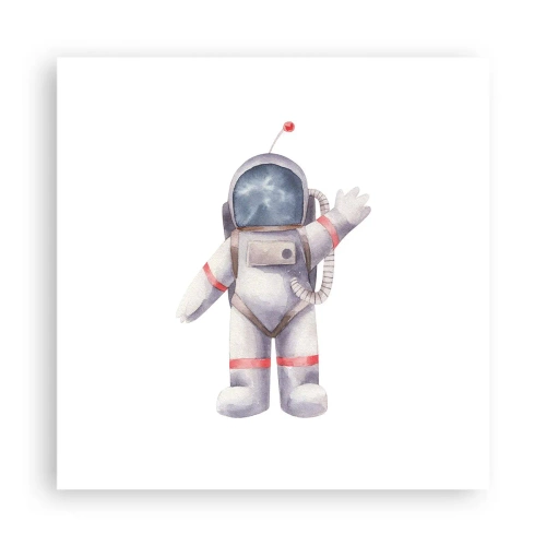 Plagát - Tak zatiaľ! - 40x40 cm