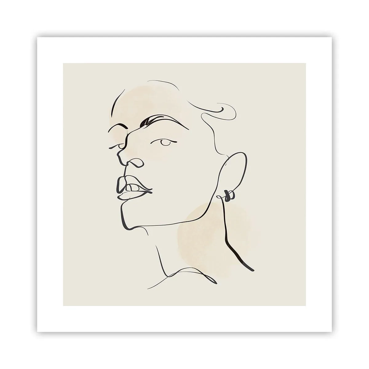 Plagát - Hrdý pohľad - 40x40 cm