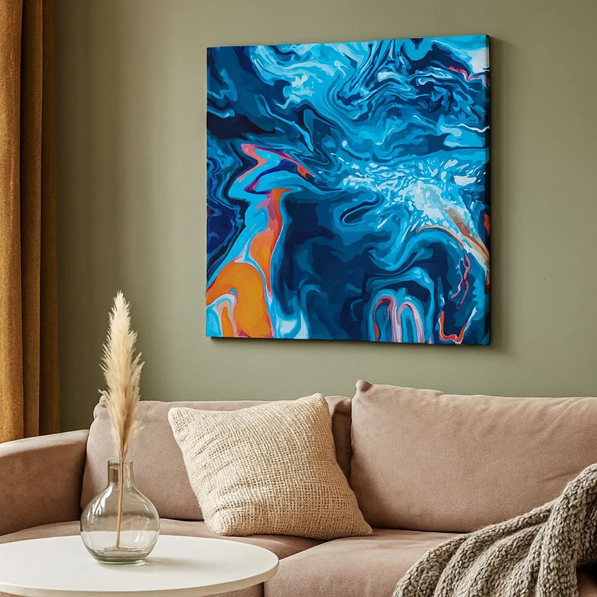 Obraz na plátne - Cesta do stredu neba - 30x30 cm