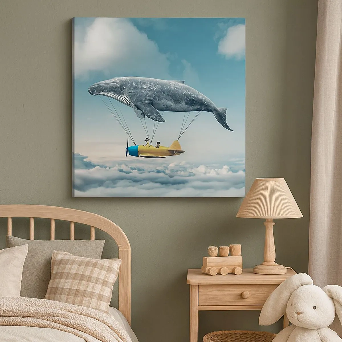 Obraz na plátne - Prečo by nie? - 30x30 cm