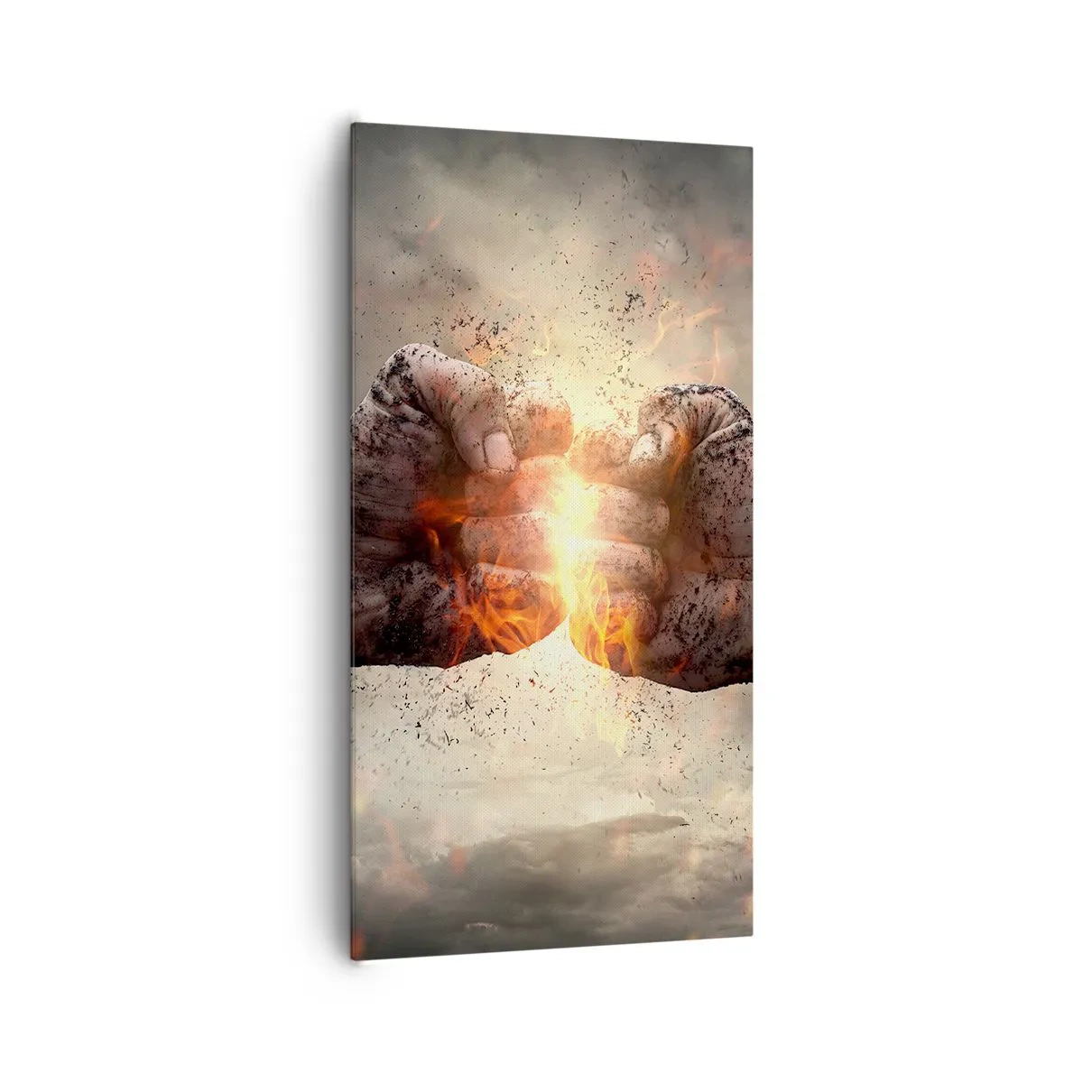 Obraz na plátne - Choď do boja - 65x120 cm