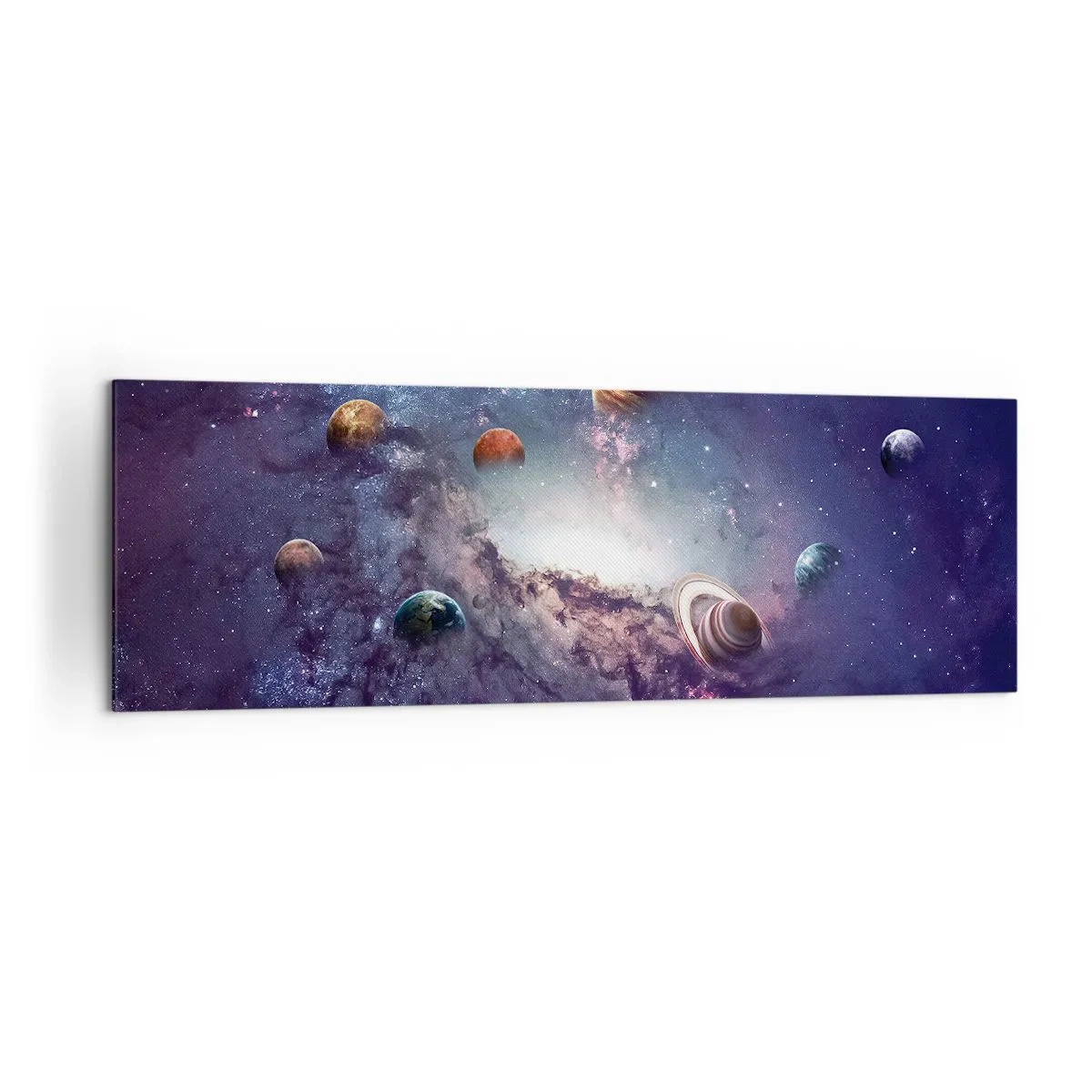 Obraz na plátne - Slnko a tanec - 160x50 cm