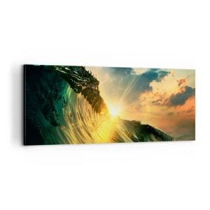Obraz na plátne - Surfer, kde si? - 100x40 cm