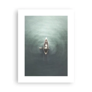 Plagát - Cez mesačné jazero - 30x40 cm