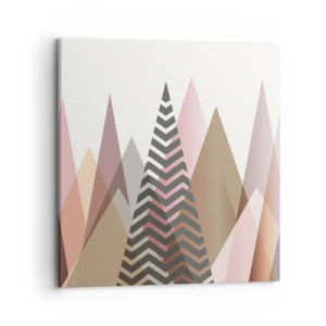 Obraz na plátne - Pyramidálny pohľad - 70x70 cm